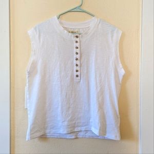 Madewell Henley Muscle Tee